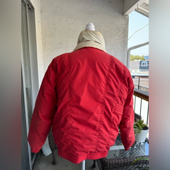 Vintage Excalibur Men’s Puff Jacket Red Size Large - Picture 6 of 16